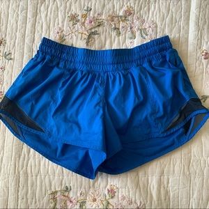 Blue Lululemon Shorts